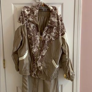 Cabin Creek sweatsuit.